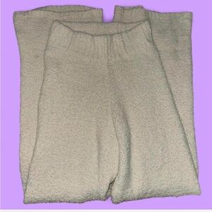 SOLD!!!!!! SKIMS- cozy cream wide leg pants